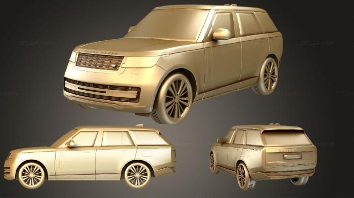 Автомобили и транспорт (Range Rover 2022, CARS_3220) 3D модель для ЧПУ станка